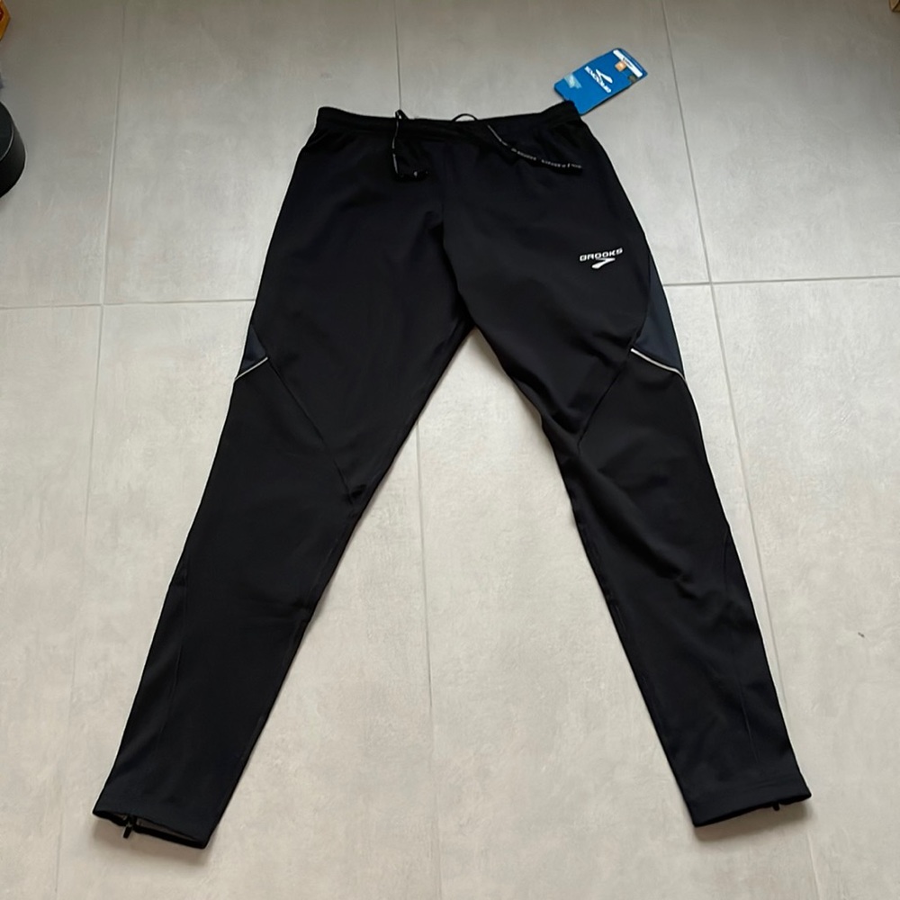 Brooks Infinity tight joggers for running, black, sz.L, NWT